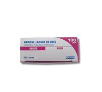 Abaisse langues Adulte - Euromedis - Boite de 100