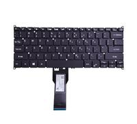 Abakoo Clavier de rechange compatible avec Acer Swift 3 SF314-54 SF314-54G SF314-54G-52L8 SF314-56G SF114-32 SF314-41 SV3P-A80BWL 132CE3B00 NK115170B3 84200 101DKK. C01 avec rétroéclairage