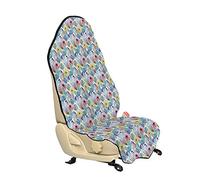 ABAKUHAUS Cactus Housse de Siège de Véhicule, Vintage latino-américain, Protecteur d'Auto sans Glissement, Coupe Universelle, 75x145cm, Multicolore