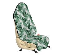ABAKUHAUS Feuille Housse de Siège de Véhicule, Palm Mango Banana Tree, Protecteur d'Auto sans Glissement, Coupe Universelle, 75x145cm, Forêt verte