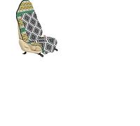 ABAKUHAUS Géométrique Housse de Siège de Véhicule, Amériques monochrome, Protecteur d'Auto sans Glissement, Coupe Universelle, 75x145cm, Noir blanc