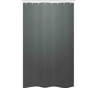 ABAKUHAUS Gris Rideau de Douche Stalle, Plaine de Couleur foncée Résumé, Ensemble de Salle de Bain en Tissu en Crochets, 120 x 180 cm, Vert Sauge Gris