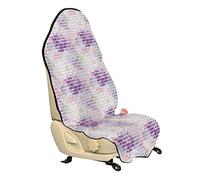 ABAKUHAUS mur Housse de Siège de Véhicule, Vector Graffiti Brique, Protecteur d'Auto sans Glissement, Coupe Universelle, 75x145cm, Violet et Lavande