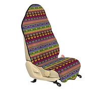 ABAKUHAUS Primitif Housse de Siège de Véhicule, Borders Aztec, Protecteur d'Auto sans Glissement, Coupe Universelle, 75x145cm, Multicolore