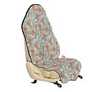 ABAKUHAUS Sous-marin Housse de Siège de Véhicule, Océan baleines animaux, Protecteur d'Auto sans Glissement, Coupe Universelle, 75x145cm, Saumon de coco Turquoise