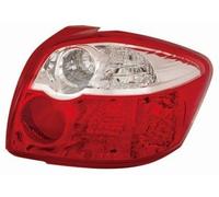 ABAKUS 212-19U3R-LD-UE Feu arrière sans porte-lampe sans ampoule pour véhicules avec direction à gauche Rouge