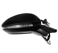 ABAKUS 4060M02 Rétroviseur extérieur avec mémoire pour ajustage électrique des rétroviseurs convexe chauffant droit Compatible avec VW Golf 7 3/5 portes 5G1, BQ1, BE1, BE2 Golf 7 Variant BA5, BV5