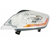 Abakus 431-1184LMLD-EM Phare Principal Pour FORD Sx Cromo Lentille Jaune