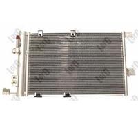 ABAKUS Condensateur Pour Climatisation 037-016-0008 Pour Opel, Aluminium
