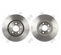ABAKUS Disque De Frein 231-03-171 Ventilé Renforcé Pour Volvo, 2 Pièces