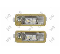 ABAKUS Éclairage De Plaque D’Immatriculation LED 003-13-900LED Pour Audi Paire