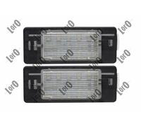 ABAKUS Éclairage Plaque D’Immatriculation L37-210-0008LED LED Pour Opel Paire