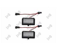 ABAKUS Éclairage Plaque L54-210-0013LED LED Pour Mercedes-Benz Smart Paire