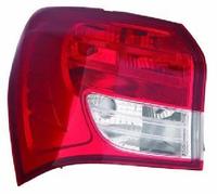 ABAKUS Feu Arrière Droit 221-1959R-UE Rouge, Sans Porte-Lampe, Sans Ampoule, ECE