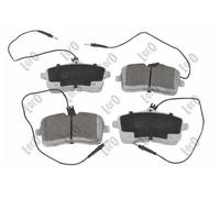 ABAKUS Jeu De Plaquettes De Frein Disque 231-01-142 Pour Peugeot