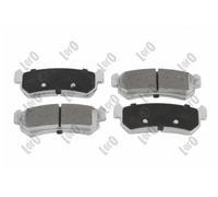 ABAKUS Jeu De Plaquettes De Frein Disque 231-02-110 Pour Chevrolet Daewoo