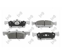 ABAKUS Kit Plaquettes De Frein Disque 231-01-160 Pour Dacia Renault