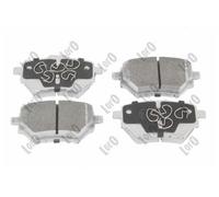 ABAKUS Lot De Plaquettes De Frein Disque 231-02-123 Pour Citroën DS Opel