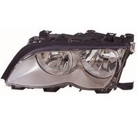 ABAKUS Optique Principale 444-1128R-LDEM1 Droite Pour BMW, Sans Ampoule, Chrome