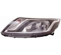 ABAKUS Phare Avant Droit 123-1103RMLD-EM Pour KIA Noir Chrome H4