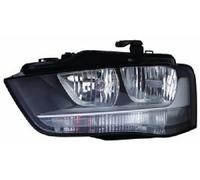 ABAKUS Phare Avant Gauche 446-1145LMLDEM2 Pour Audi H7/H7 Électrique Noir ECE