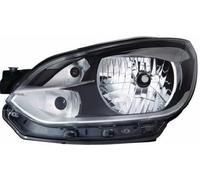 ABAKUS Phare Principal Gauche 441-11H4L-LDEM1 Pour VW H4 Noir ECE
