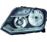 ABAKUS Phares Avant 441-11J5RMLEMN2 Droite Noir, Électrique LWR, sans Support