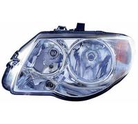 ABAKUS Projecteur Avant 433-1105R-LD-EM Électrique Droite Sans Ampoule H7/H9