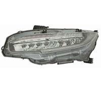 ABAKUS Projecteur Avant Droit 117-1136RMLDEM2 LED avec Feux de Jour Noir