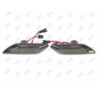 ABAKUS Set De Clignotants LED L10-140-002LED-SD Fumé-Gréise, Paire, ECE