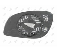 ABAKUS Verre Miroir Extérieur Convexe Chauffant 2818G04 Pour Opel Droit