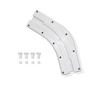 ABALON Angle à 135° pour Rail de Rideau Motorisé Perfect Wave, Support d'Angle pour Rideaux d'Angle à 90° ou Fenêtres en Baie