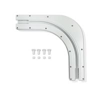 ABALON Angle à 90° pour Rail de Rideau Motorisé Perfect Wave, Support d'Angle pour Rideaux d'Angle à 90° ou Fenêtres en Baie