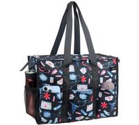 ABAMERICA Sacs d'infirmière pour le travail, sac d'allaitement multipoches, imperméable, fermeture éclair sur le dessus, sac clinique pour étudiants en soins infirmiers, B03- Soins médicaux infirmiers
