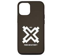 ABAN Power and Authority Gyaman Adinkra Ghanéen Afrique Coque pour iPhone 12/12 Pro