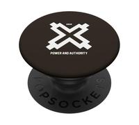 ABAN Power and Authority Gyaman Adinkra Ghanéen Afrique PopSockets PopGrip Adhésif