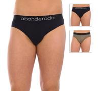 Abanderado Asa0c7l Natural Comfort Ultra-soft Bamboo Fabric Slips 2 Units Noir,Gris M Homme