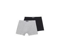 abanderado Ocean Algodón Elástico Cerrado Shorty, Noir (Gris Vigoré + Negro Cc2), X-Large (Taille Fabricant: 56) (Lot de 2) Homme