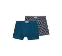 Abanderado Línea Ocean Bóxer cerrado Pack Boxeur fermé, Azul Gris Estampado, 52 Homme