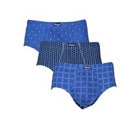 ABANDERADO - Lot de 3 Slips Homme Coton Caleçons avec Ouverture sur Le Devant - 1NO, 48/M