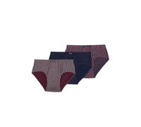 Abanderado Lot de 3 Slips Ouverts Originaux pour Homme, Bleu, Bordeaux, 60