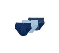 Abanderado Lot de 3 Slips Ouverts Originaux pour Homme, Mélange Bleu géométrique, 48