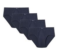 abanderado Lote X4 Slip Abierto de Algodón Combinaison, Bleu (Marino 0m9), X-Large (Taille Fabricant: 56) (Lot de 4) Homme