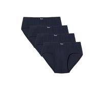 abanderado Lote X4 Slip de Algodón Combinaison, Bleu (Marino 0m9), X-Large (Taille Fabricant: 56) (Lot de 4) Homme