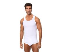 abanderado Clásico Sport canalé Pull sans Manche, Blanc (Blanco 001), Medium (Taille Fabricant: M/48) Homme