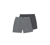 Abanderado Pack Bóxer Punto Esenciales Estampados Boxer tricoté, Mélange Gris, 56 (Lot de 2) Homme
