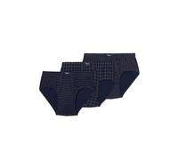 Abanderado Slip Abierto Esenciales Estampados Ouvert, Bleu Marine, M (Lot de 3) Homme