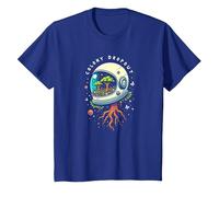 Abandon de la colonie T-Shirt, Enfant, Bleu Royal, 4 Ans