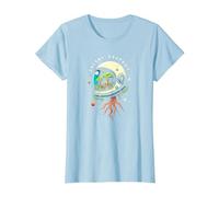 Abandon de la colonie T-Shirt, Femme, Bleu Céleste, L