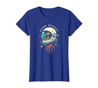 Abandon de la colonie T-Shirt, Femme, Bleu Royal, L